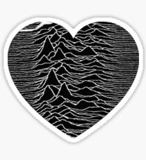Joy Division Unknown Pleasures Sticker