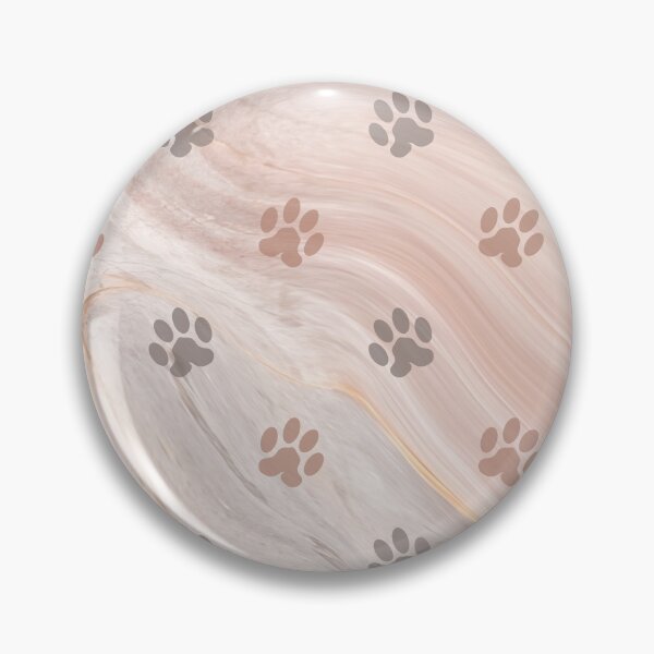 Item preview, beige paint dog and cat pw print pattern designed and sold by Beeroclock.