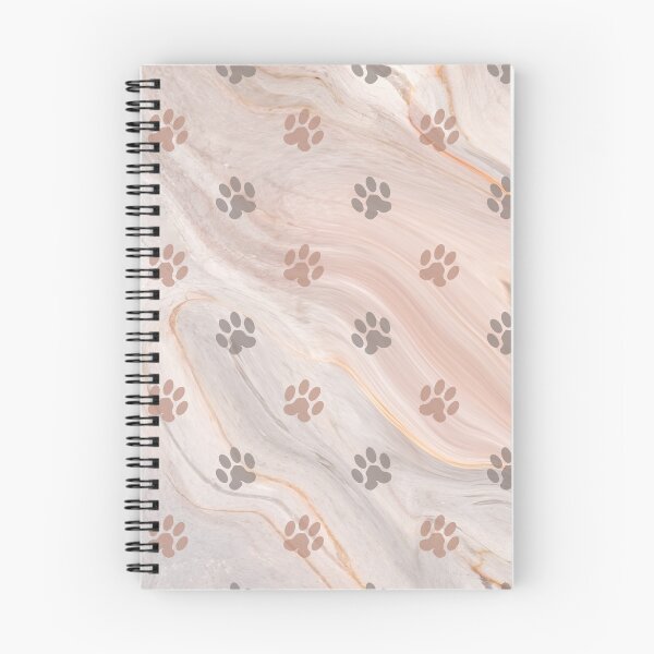 Item preview, beige paint dog and cat pw print pattern designed and sold by Beeroclock.
