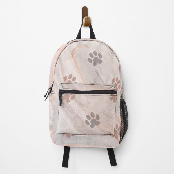 Item preview, beige paint dog and cat pw print pattern designed and sold by Beeroclock.