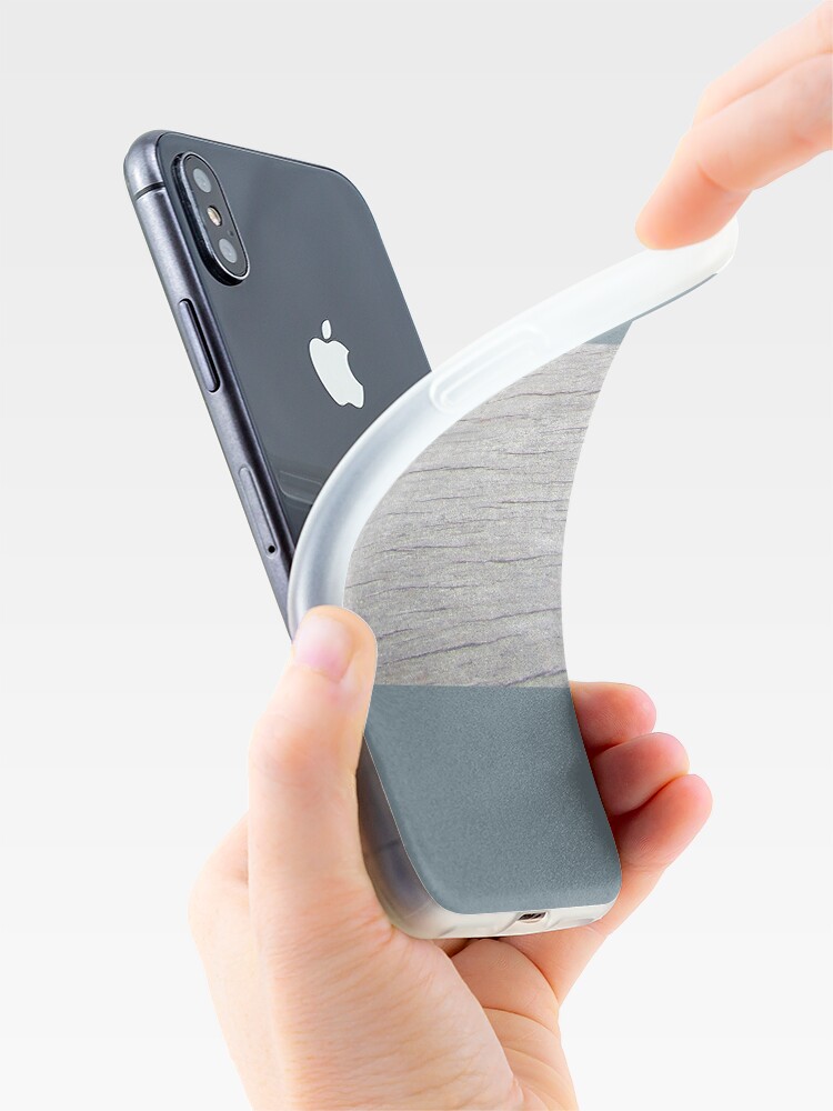 Alternate view of Beach wood pattern iPhone Case & Cover