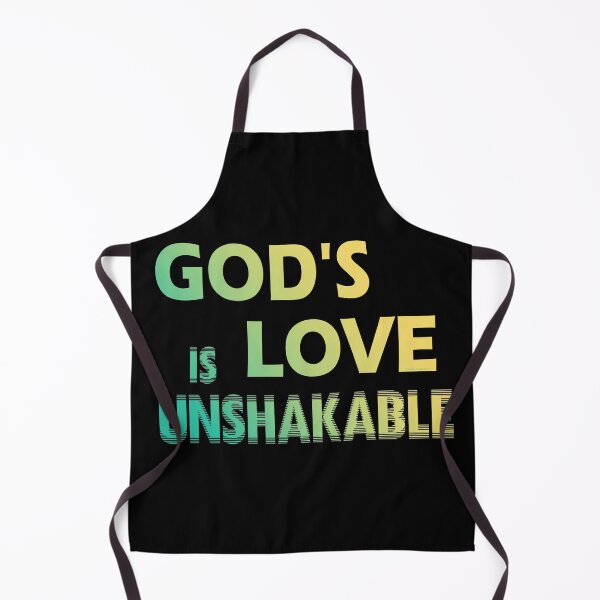 Item preview, God's love is unshakable - Christian statement of faith designed and sold by GiborDesign.