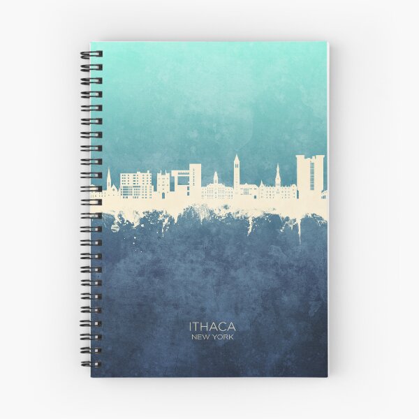 Artikelvorschau, Skyline von Ithaca, New York entworfen und verkauft von ArtPrints.