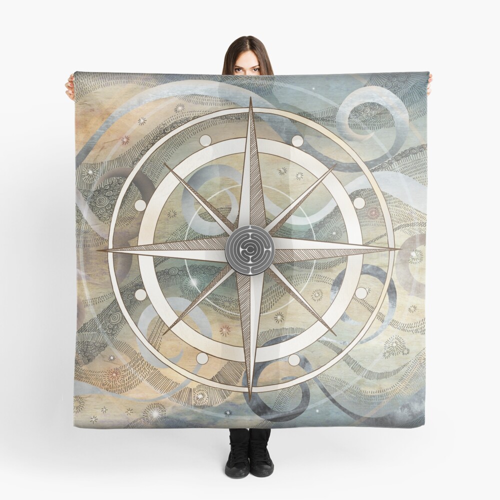 "Pathfinder" Scarf by BrendaErickson Redbubble