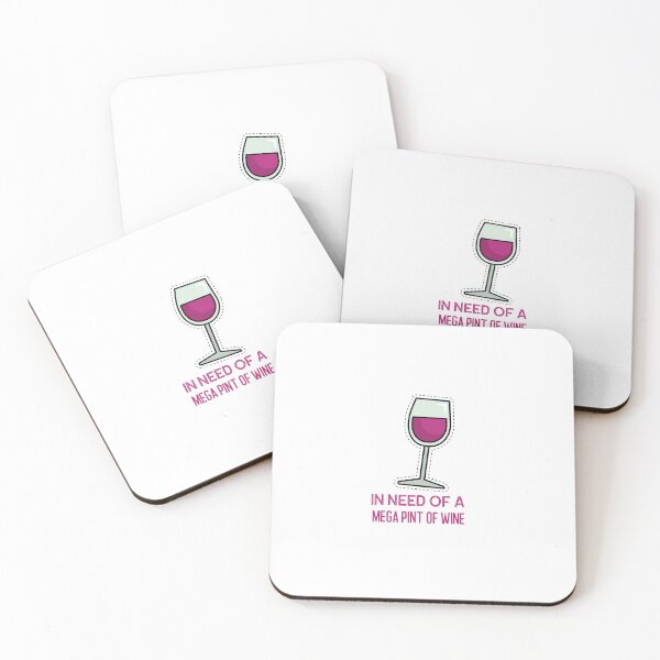 Item preview, In a Need Of A Mega Pint of Wine designed and sold by Verbiage24.