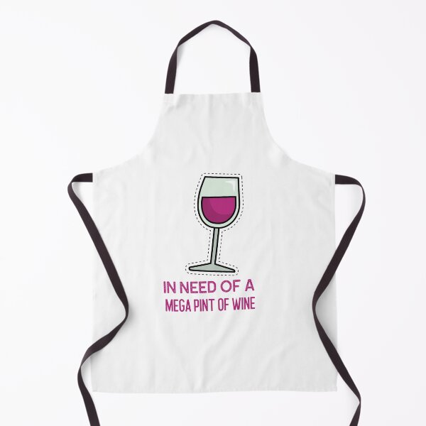 Item preview, In a Need Of A Mega Pint of Wine designed and sold by Verbiage24.