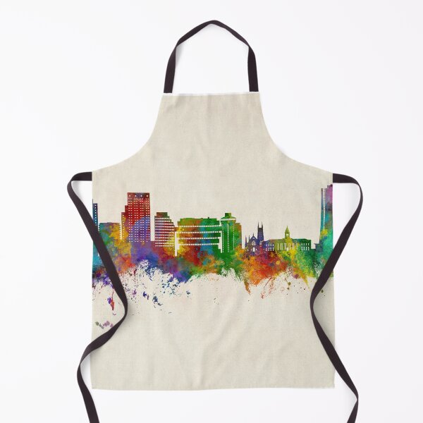 Item preview, Stamford Connecticut Skyline designed and sold by ArtPrints.