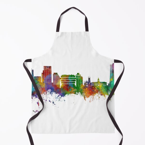 Item preview, Stamford Connecticut Skyline designed and sold by ArtPrints.