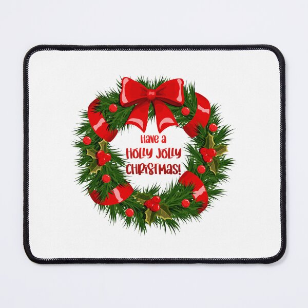 Item preview, Holly Jolly Christmas Wreath designed and sold by PawsitiveMum.