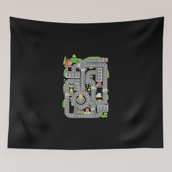 Item preview, Play Cars On Dad's Back Play Mat Car Race Track Family Gift T-Shirt designed and sold by puppetatab.