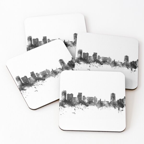 Item preview, Stamford Connecticut Skyline designed and sold by ArtPrints.