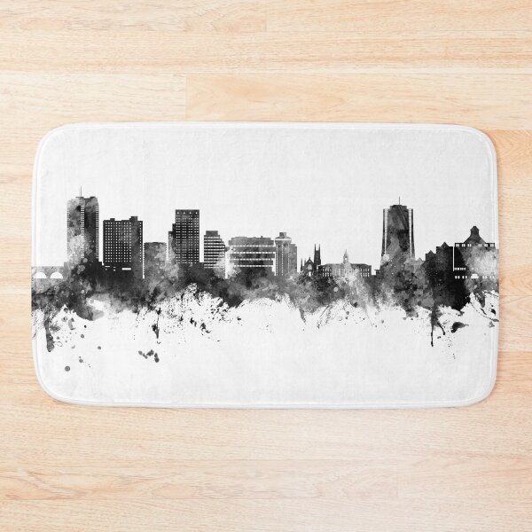 Item preview, Stamford Connecticut Skyline designed and sold by ArtPrints.