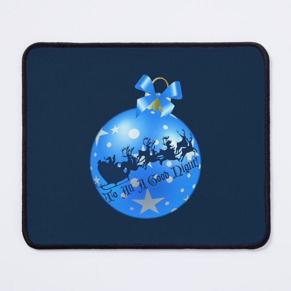 Item preview, “To All A Good Night” Ornament designed and sold by PawsitiveMum.