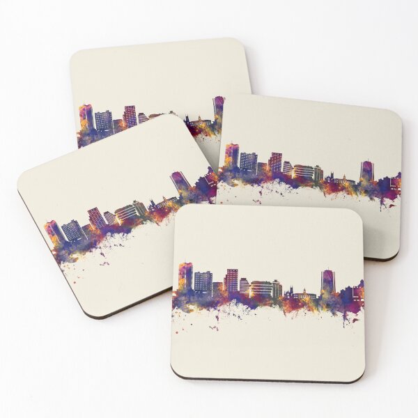 Item preview, Stamford Connecticut Skyline designed and sold by ArtPrints.