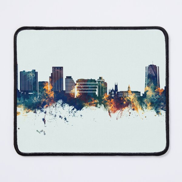 Item preview, Stamford Connecticut Skyline designed and sold by ArtPrints.