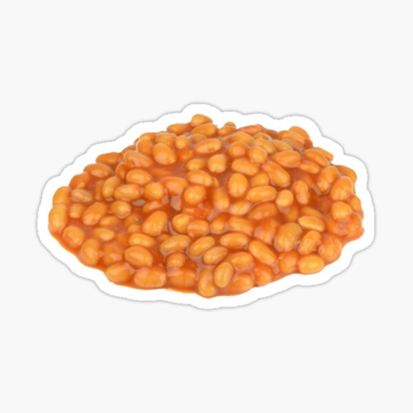 Bean Food Stickers Redbubble - smol cool beans 2 roblox
