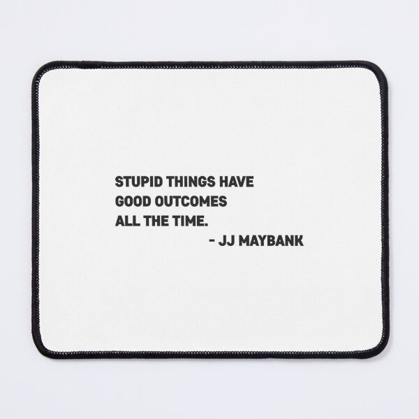 Item preview, JJ Maybank Quote designed and sold by GillesSunu.