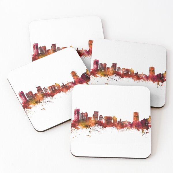 Item preview, Stamford Connecticut Skyline designed and sold by ArtPrints.
