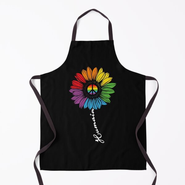 Item preview, HUMAN Sunflower LGBT Flag Gay Pride Month LGBTQ designed and sold by Theparticular.
