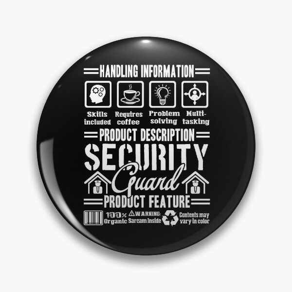 Item preview, Handling Information Product Description Security Guard designed and sold by UnknownArtistt.