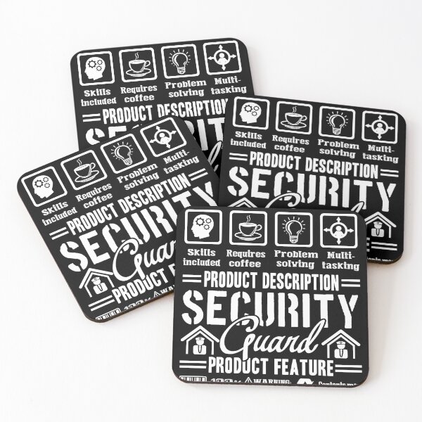 Item preview, Handling Information Product Description Security Guard designed and sold by UnknownArtistt.