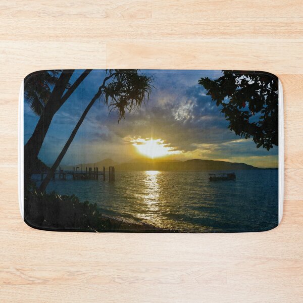 Item preview, Sunset over Fitzroy Island, Queensland, Australia designed and sold by Bec Rose.