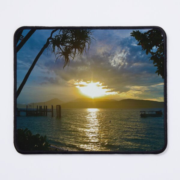 Item preview, Sunset over Fitzroy Island, Queensland, Australia designed and sold by Bec Rose.