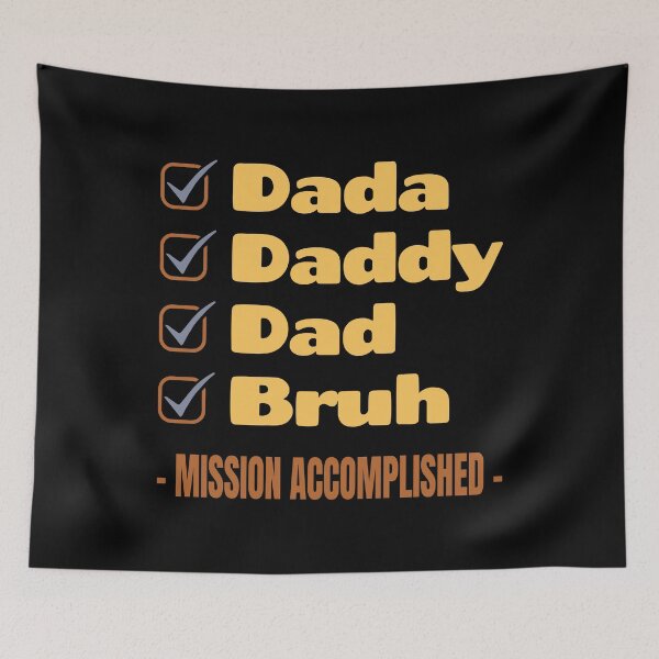 Item preview, Dada Daddy Dad Bruh Checklist - Funny Father's Day Gifts designed and sold by Coffee Partee.