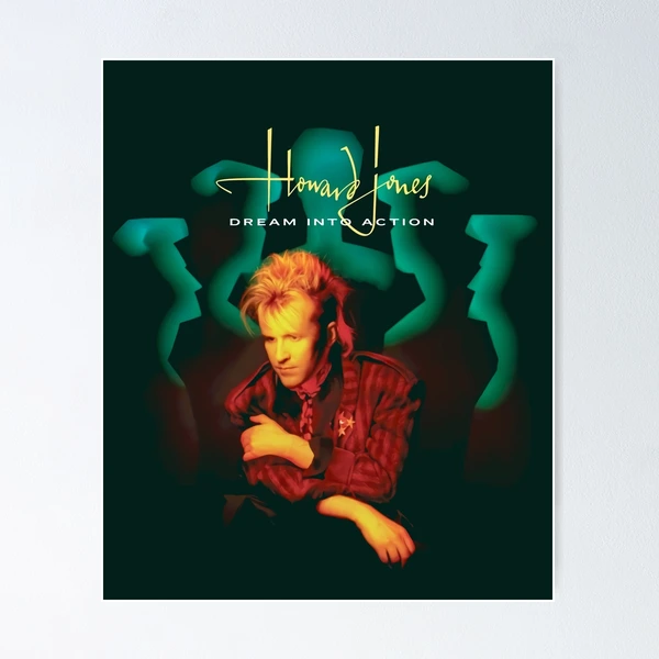 Howard Jones Dream Into Action ポスター fposter,small,wall_texture,