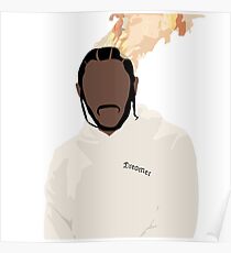 Kendrick Lamar - On Fire Poster