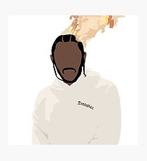 Kendrick Lamar - Auf Feuer Fotodruck