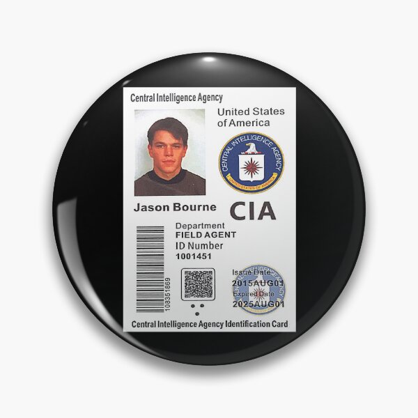 Item preview, Gifts For Movie Fan Agent Jason Bourne Id Active Nice Keepsake Mens Best designed and sold by Lifechardsnlove.