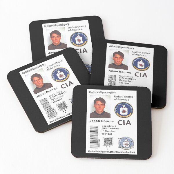Item preview, Gifts For Movie Fan Agent Jason Bourne Id Active Nice Keepsake Mens Best designed and sold by Lifechardsnlove.