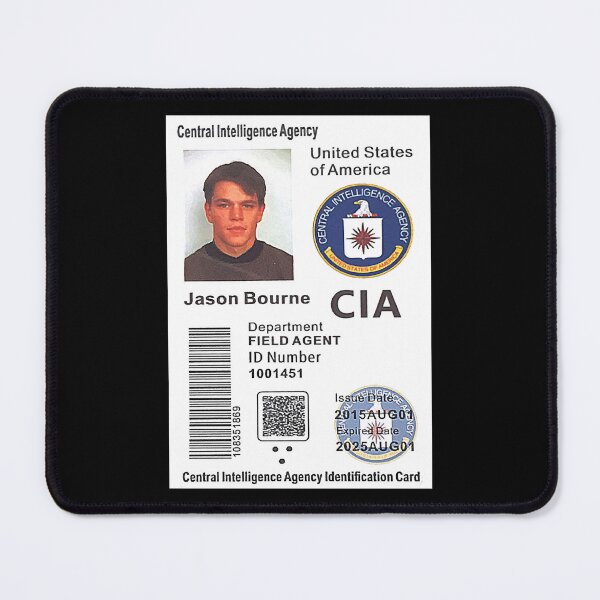 Item preview, Gifts For Movie Fan Agent Jason Bourne Id Active Nice Keepsake Mens Best designed and sold by Lifechardsnlove.