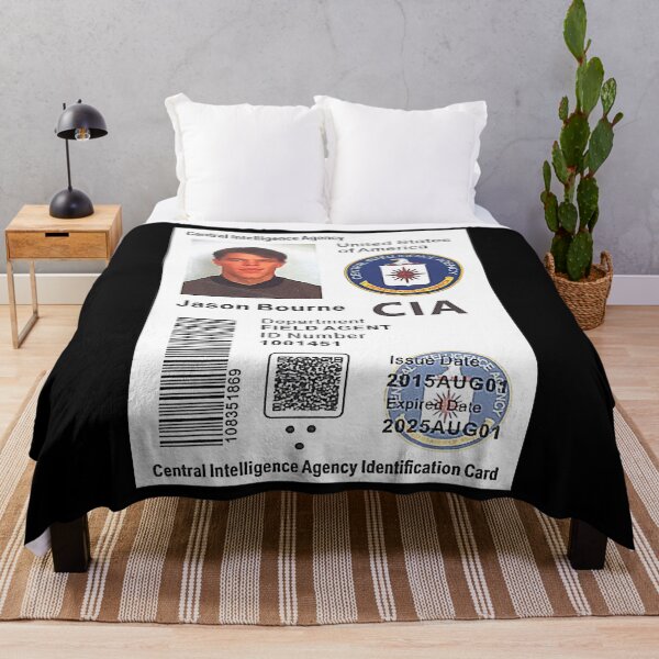 Item preview, Gifts For Movie Fan Agent Jason Bourne Id Active Nice Keepsake Mens Best designed and sold by Lifechardsnlove.