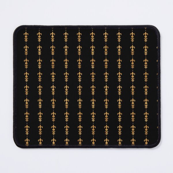 Item preview, Black and Gold Flower Pattern designed and sold by IllustrT.