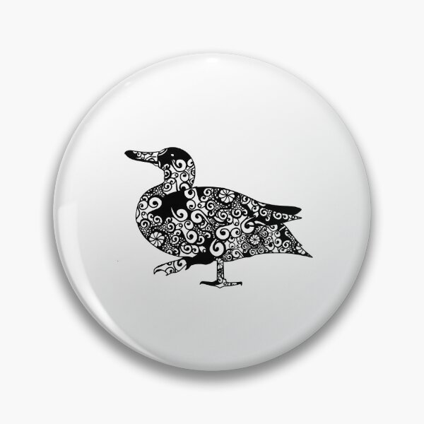 Item preview, Duck Bird Papercut Mandala Art designed and sold by hign.