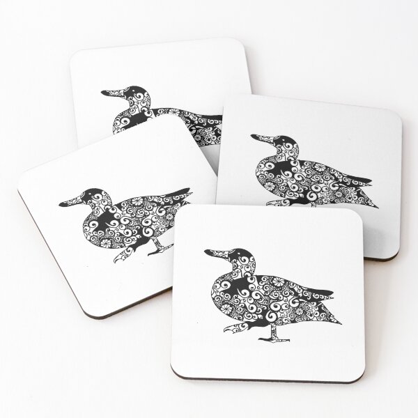 Item preview, Duck Bird Papercut Mandala Art designed and sold by hign.