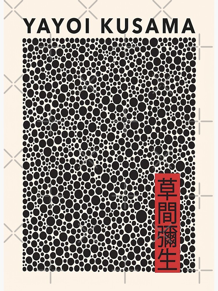 Yayoi Kusama: polka dot queen - Art Pattern - GEOMETRIC