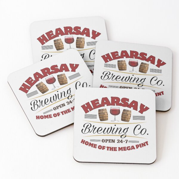 Item preview, Johnny depp hearsay trial mega pint brewing company funny wine court  designed and sold by tiffanator606.