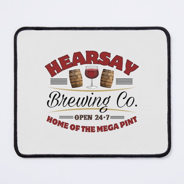 Item preview, Johnny depp hearsay trial mega pint brewing company funny wine court  designed and sold by tiffanator606.