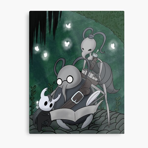 Mapping Hallownest Metal Print
