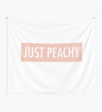 Just Peachy Wall Tapestry