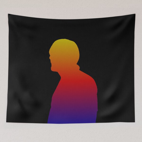 Item preview, Teachurb Looks Left Colorful Silhouette Gamer Brand Streamer designed and sold by TeachUrb.