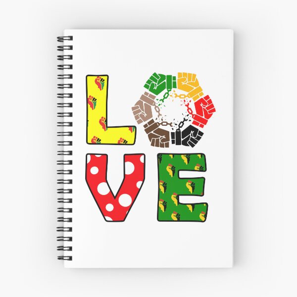 Item preview, Juneteenth 1865 Love Breaking Chains Proud Black African American History Month designed and sold by tjred01.
