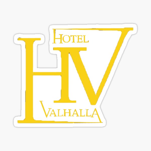 Hotel Valhalla Sticker