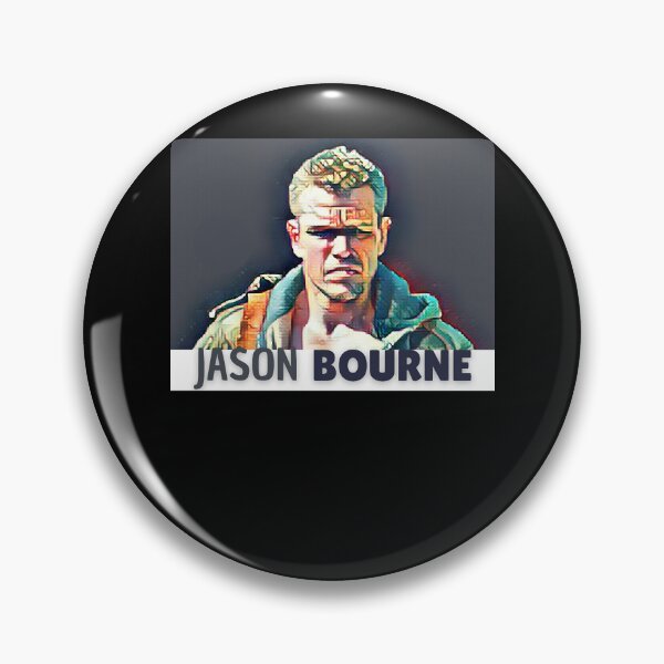 Item preview, Gifts For Movie Fan Reward Jason Bourne Comic Style Retro Vintage designed and sold by Lifechardsnlove.
