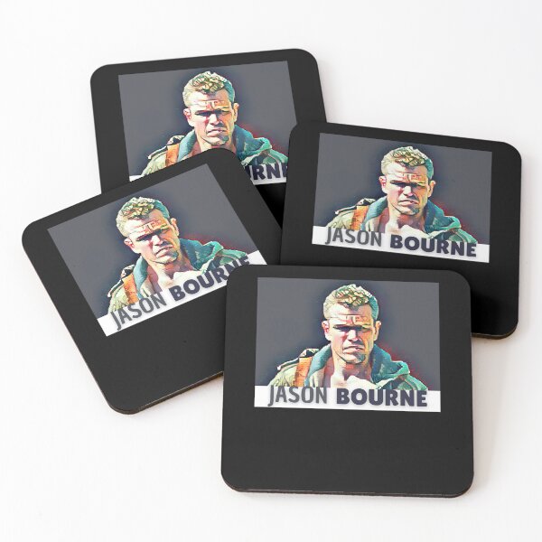 Item preview, Gifts For Movie Fan Reward Jason Bourne Comic Style Retro Vintage designed and sold by Lifechardsnlove.
