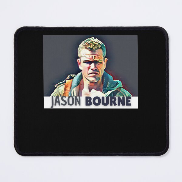 Item preview, Gifts For Movie Fan Reward Jason Bourne Comic Style Retro Vintage designed and sold by Lifechardsnlove.