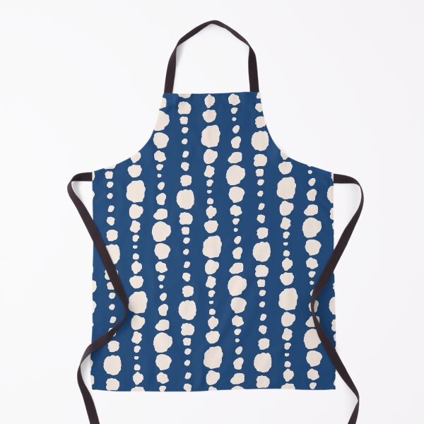 Item preview, Modern abstract organic polka dots in sea blue tones designed and sold by FrancesPoff.